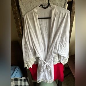 White Bride Robe